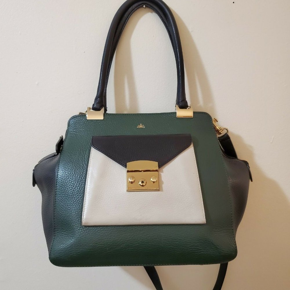DeMellier 'Luxembourg' Color Block Satchel